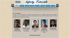 Desktop Screenshot of infinitytutorials.com